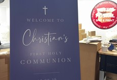 Direct Print Foamcore SIgns
